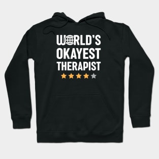 World's Okayest Therapist Hoodie